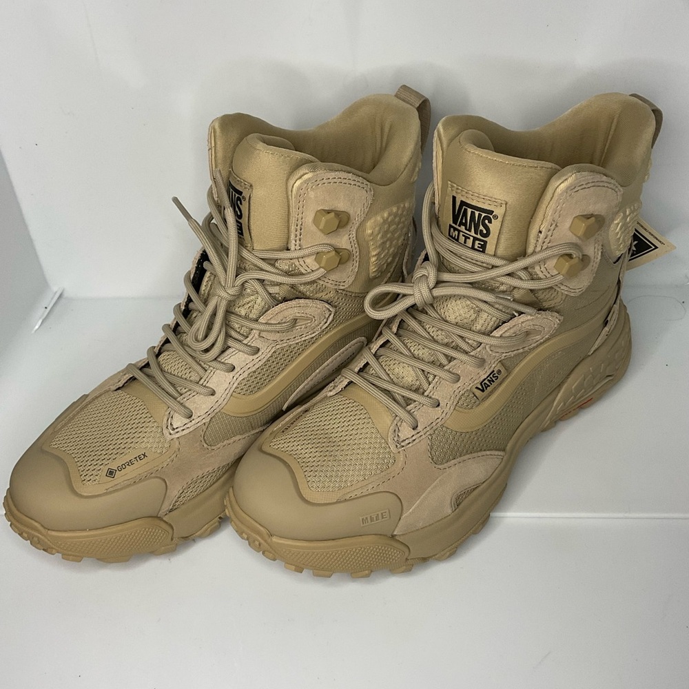 Vans Men's Beige High-Top Sneakers